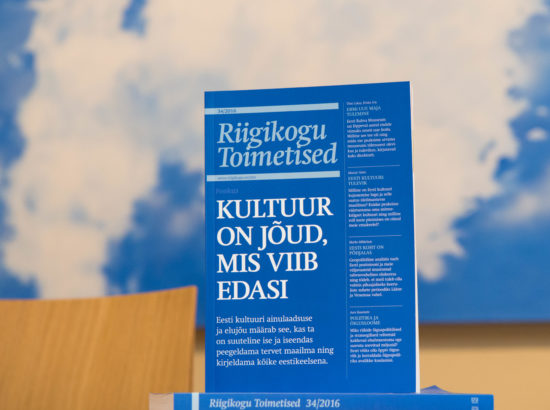 Riigikogu Toimetiste nr 34 esitlus, 14. detsember 2016